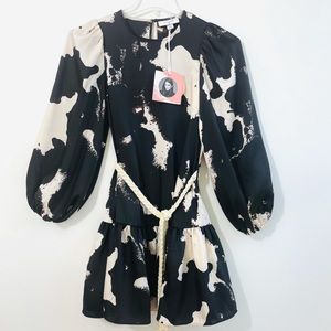 Alexis z Target Long Sleeve Rope Belted Dress